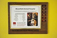 Bloomfield Animal Hospital Office AAHA